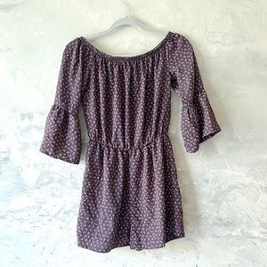 Soprano medium puffy sleeve romper